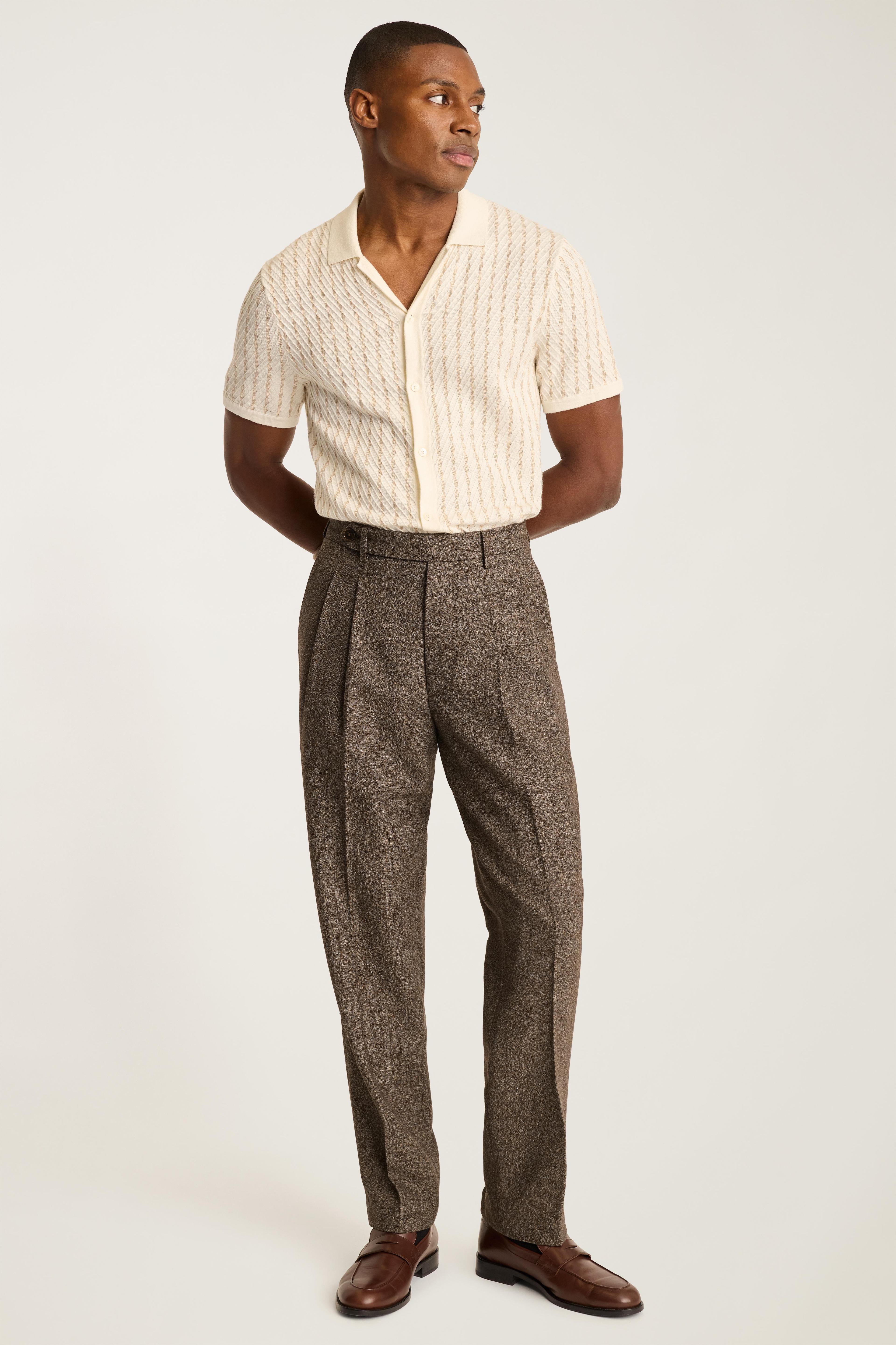 Pleated Wool Trouser product image