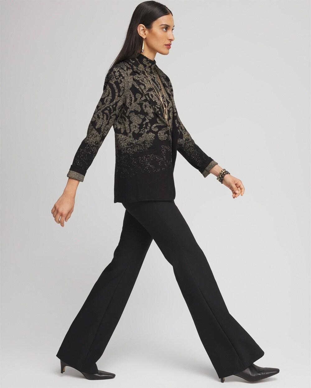 Women's Petite So Slimmin Stretch Flare Pants Product Image