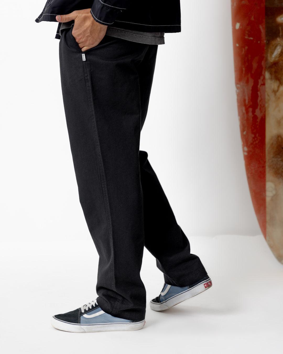 Twill Beach Pant - Black Male Product Image