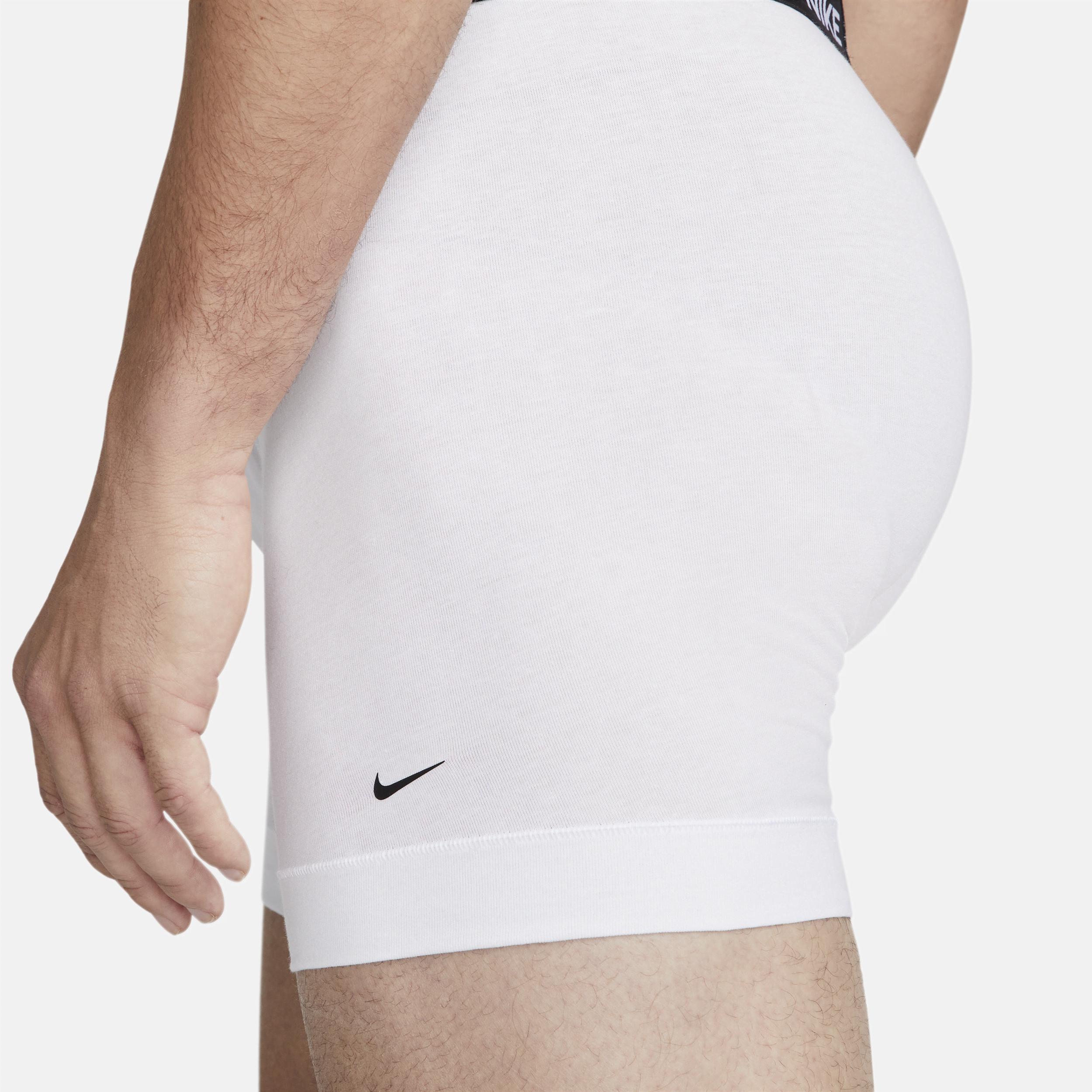 Nike Men's Dri-FIT Essential Cotton Stretch Boxer Briefs (3-Pack) Product Image