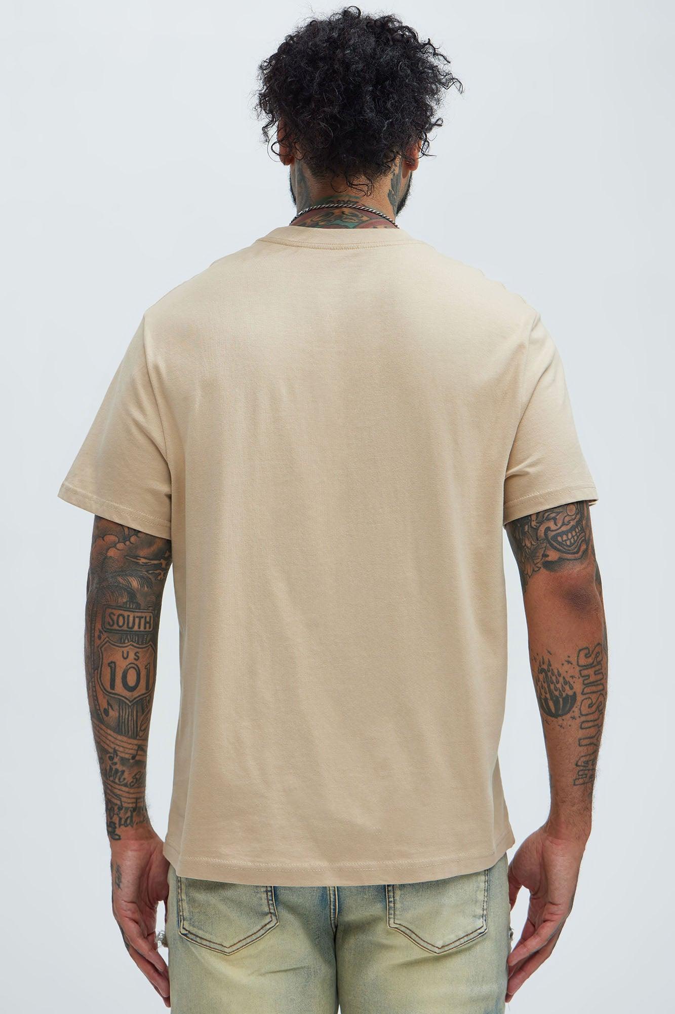 Essential Crew Tee - Tan Product Image