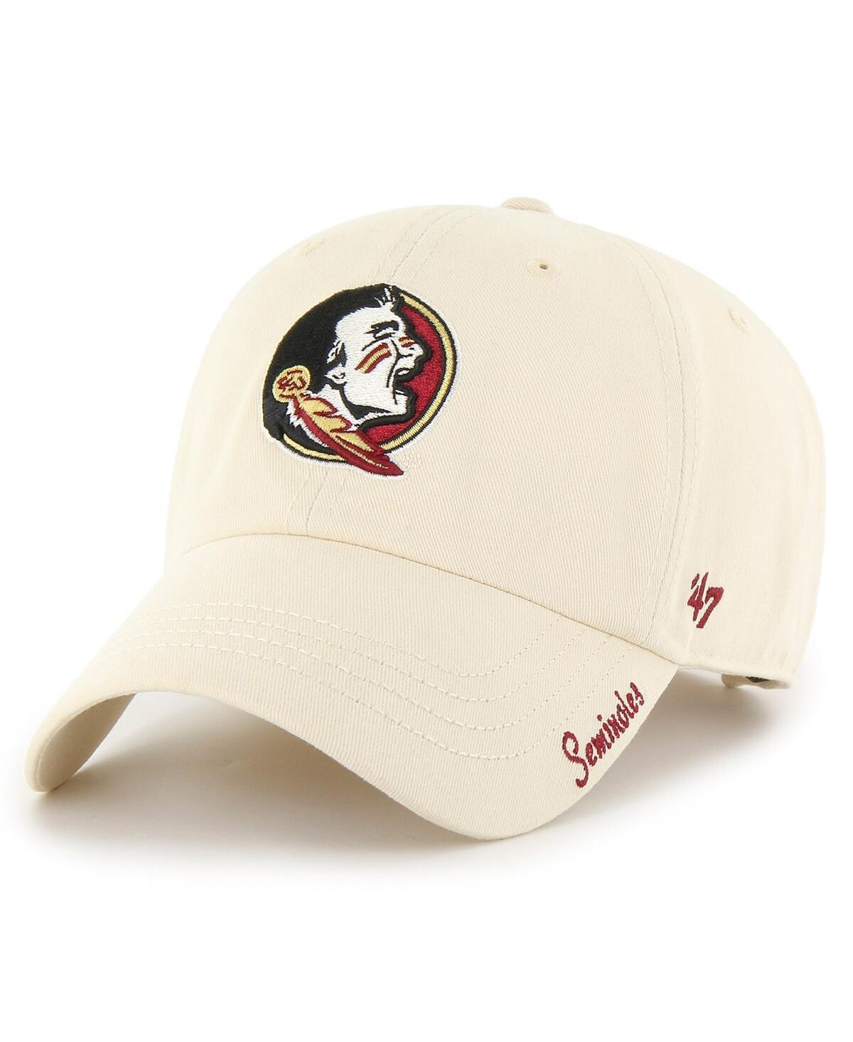 Womens 47 Natural Florida State Seminoles Miata Clean Up Adjustable Hat Product Image