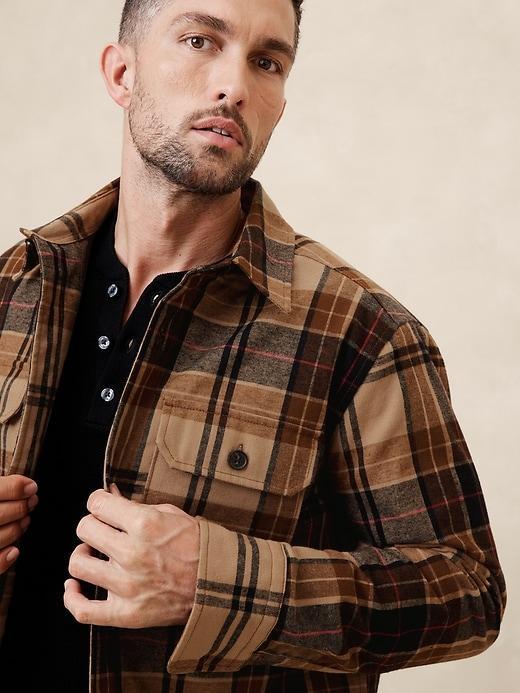 Plaid Shacket Product Image