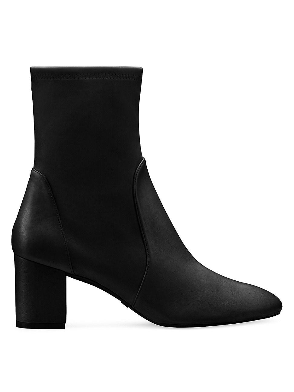 Womens Yuliana 60MM Stretch Leather Ankle Boots Product Image