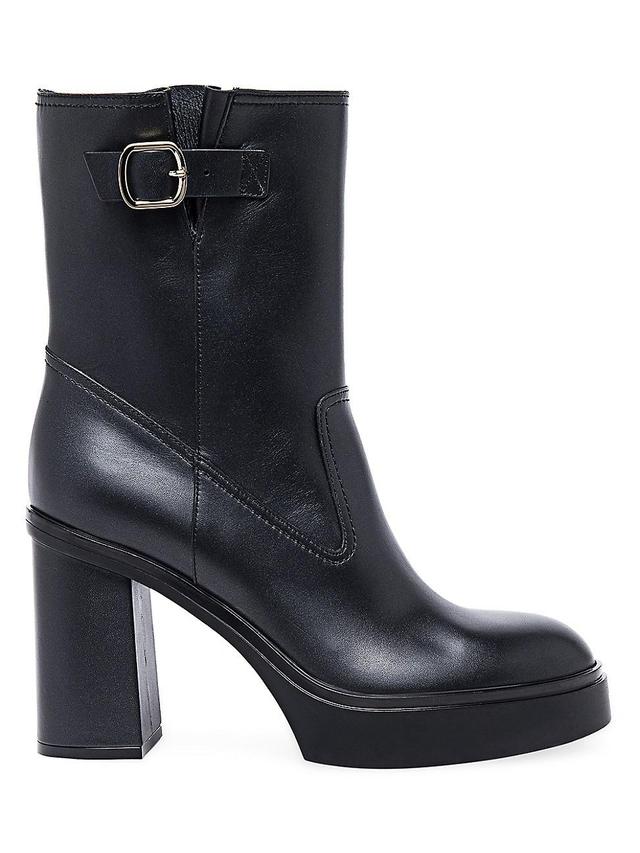 Womens Libra 75MM Leather Boots Product Image