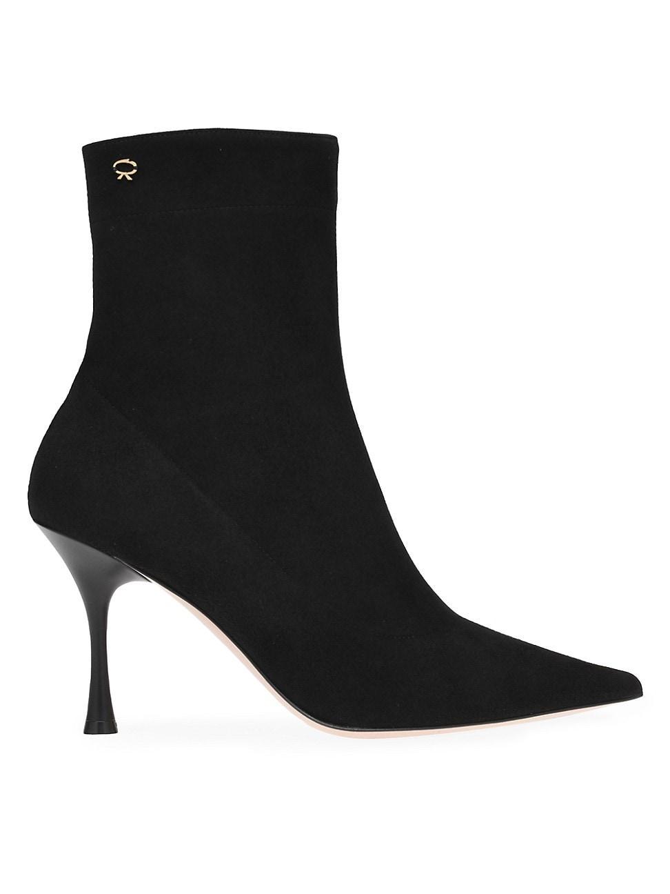 Womens Dunn 85MM Suede Ankle Boots Product Image