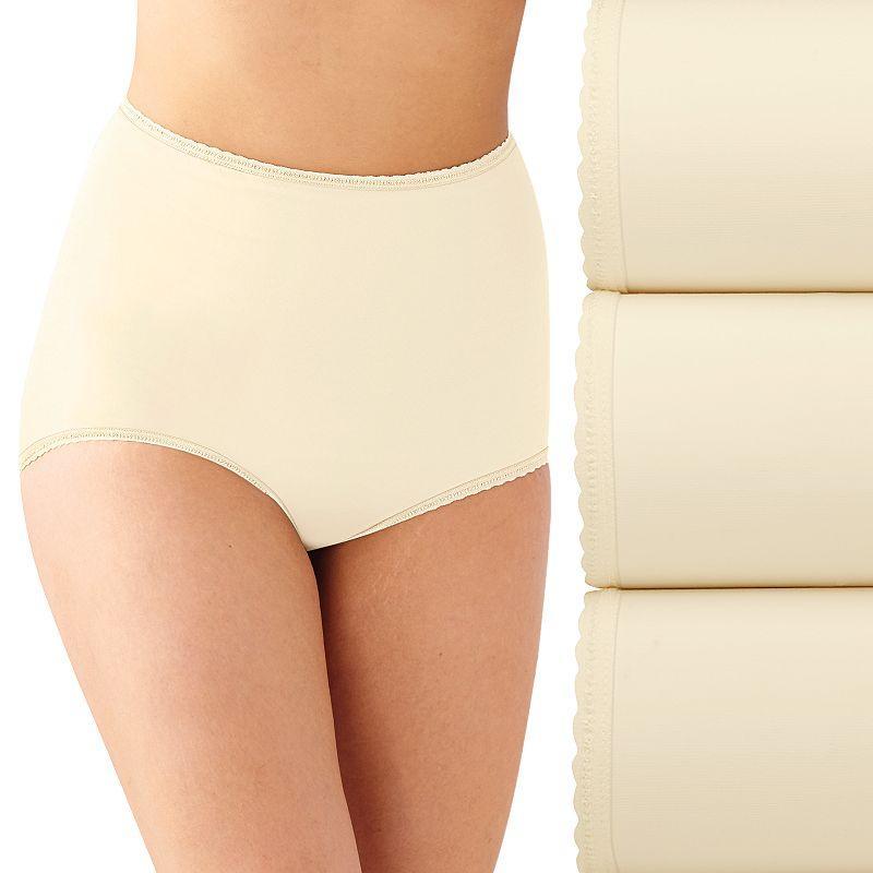 Womens Bali Skimp Skamp 3-Pack Brief Panty Set DFA633 Product Image