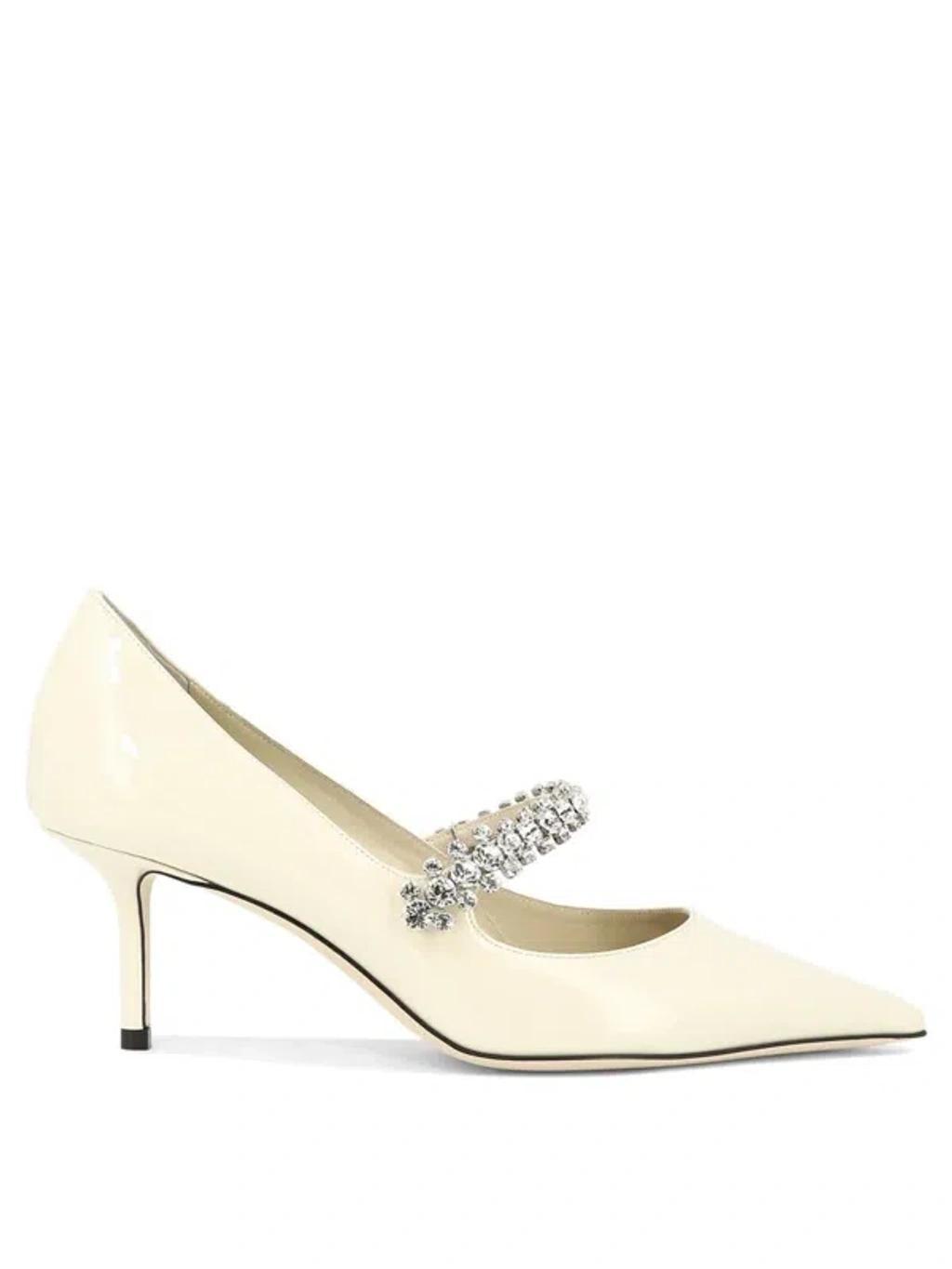 JIMMY CHOO Bing Pump 65 Pumps In White Product Image