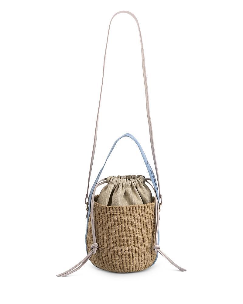 Chloe Woody Large Woven Basket Tote Product Image