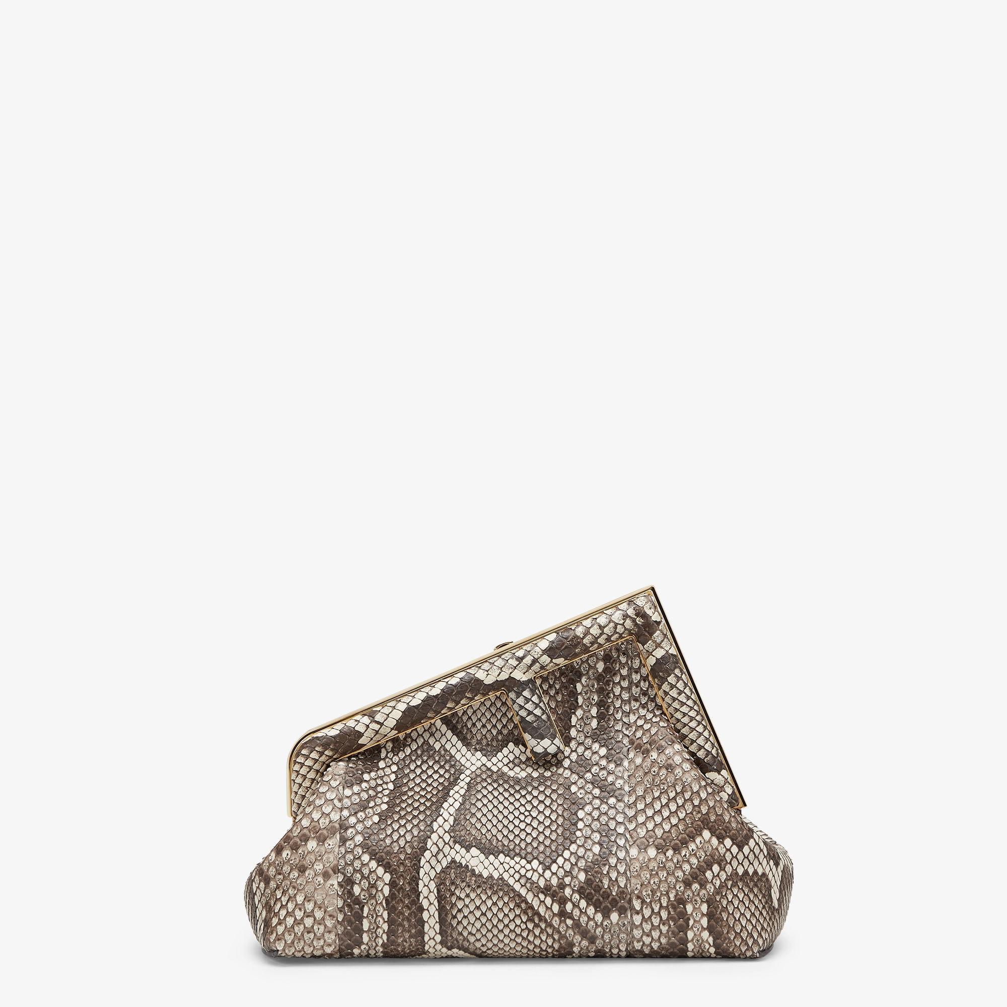 Fendi First SmallNatural python leather bag Product Image