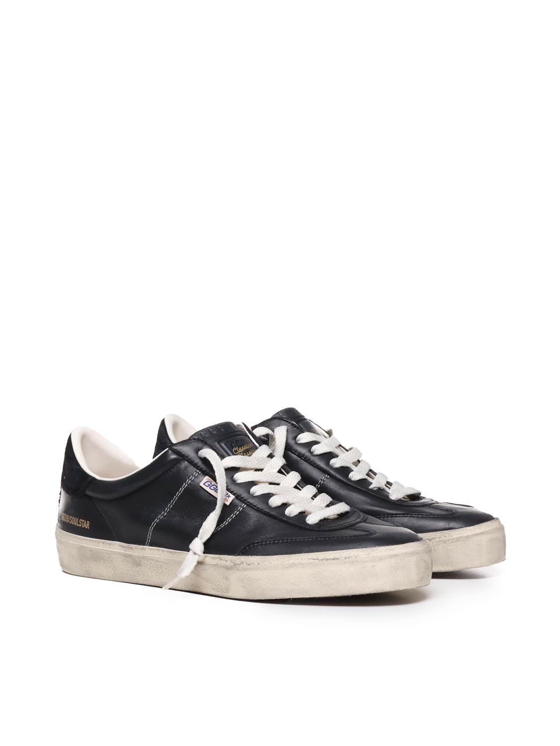 Sneakers With Application In Black Product Image