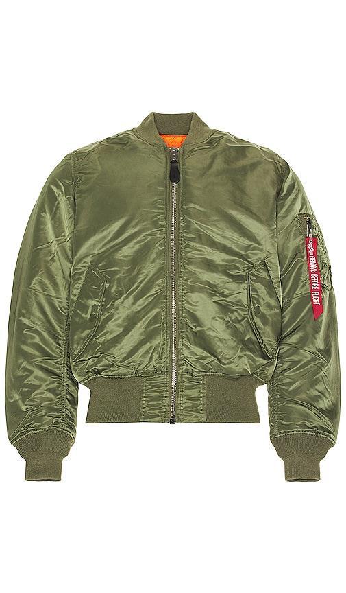 ALPHA INDUSTRIES MA-1 Blood Chit Bomber Jacket Size L, S, XL/1X, XS. Product Image