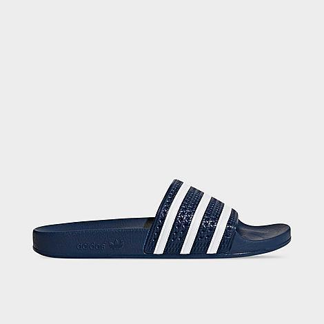 adidas Originals Mens Adilette Lite Slides - Shoes White/Black/White Product Image