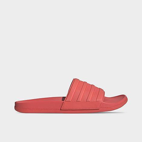 adidas Mens adidas adilette Comfort Slides - Mens Shoes Preloved Scarlet/Preloved Scarlet/Preloved Scarlet Product Image