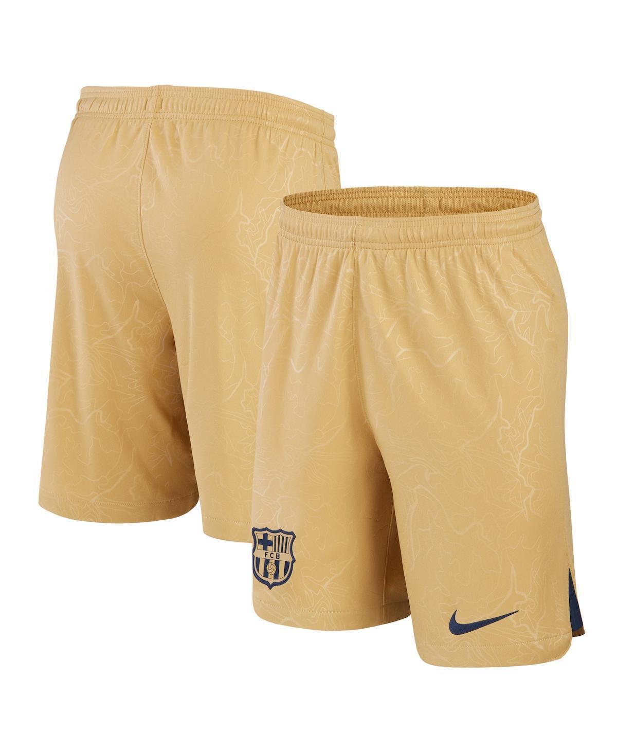 Mens Nike Gold Barcelona Performance Stadium Shorts Product Image