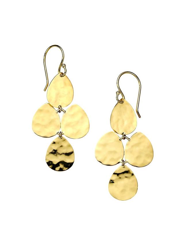 Womens Classico 18K Yellow Gold Drop Earrings Product Image