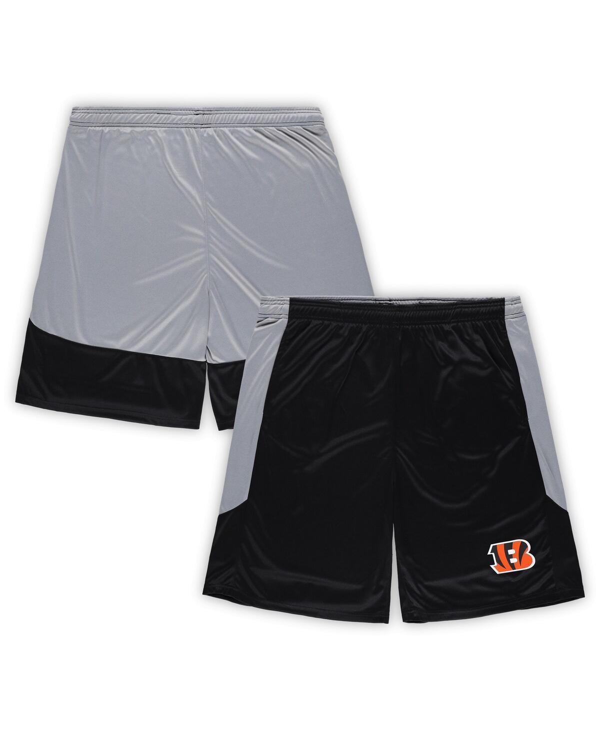 Fanatics Mens Black Cincinnati Bengals Big Tall Team Logo Shorts - Black Product Image