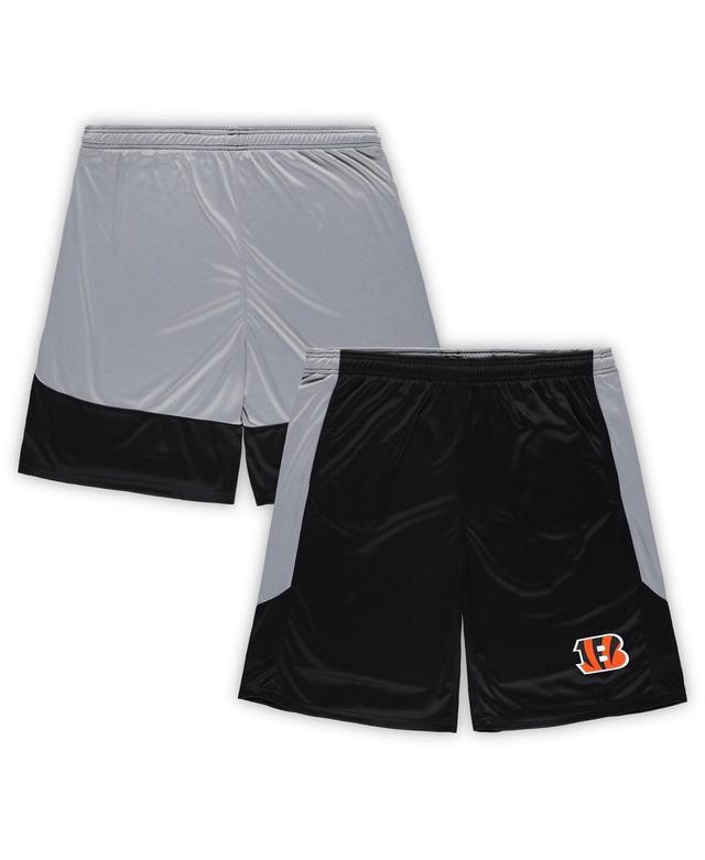 Fanatics Mens Black Cincinnati Bengals Big Tall Team Logo Shorts - Black Product Image