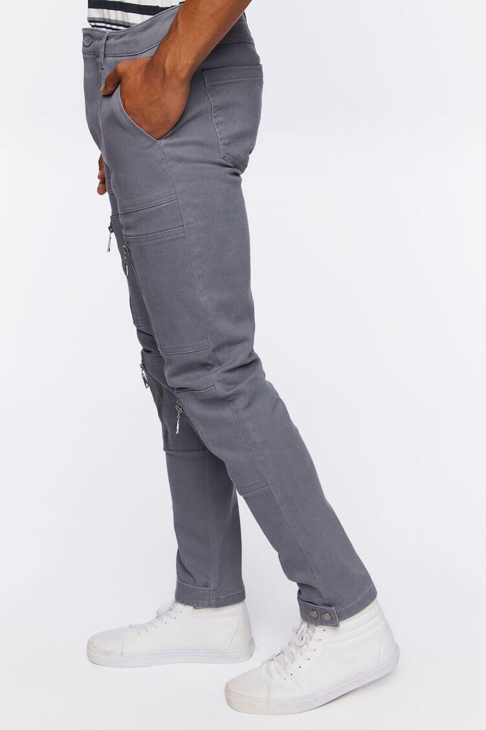 Zippered Skinny Pants | Forever 21 Product Image