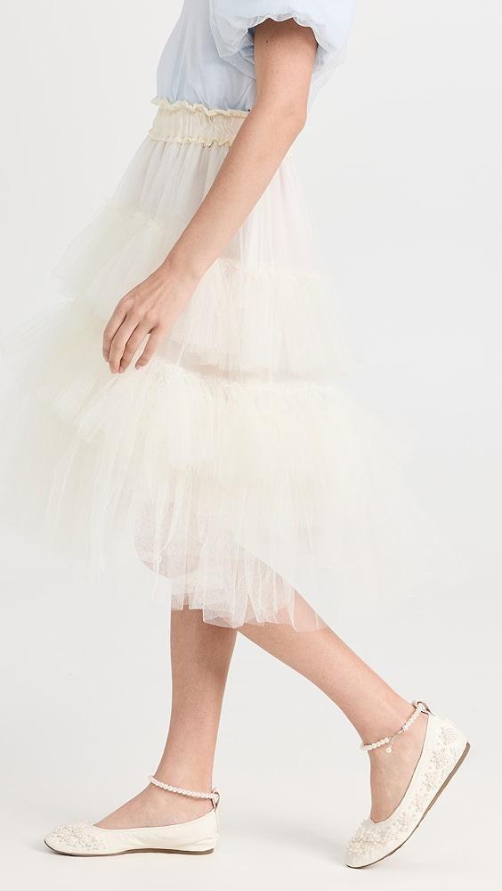 Simone Rocha Elasticated Layered Tutu Skirt | Shopbop Product Image