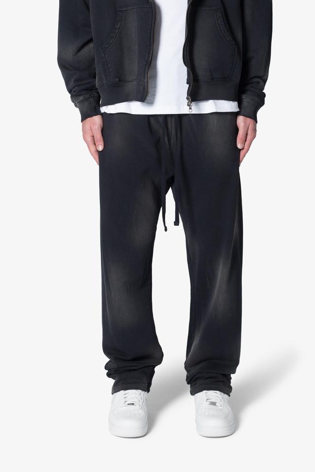 Faded Relaxed Every Day Sweatpants - Washed Black Product Image