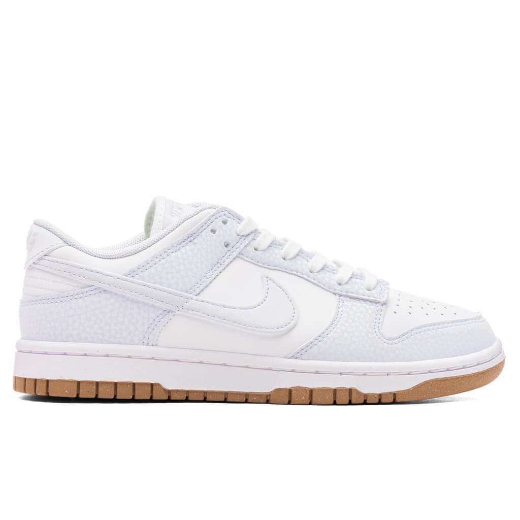 Women's Nike Dunk Low Premium Next Nature - White/Football Grey/Gum Light Brown Female Product Image