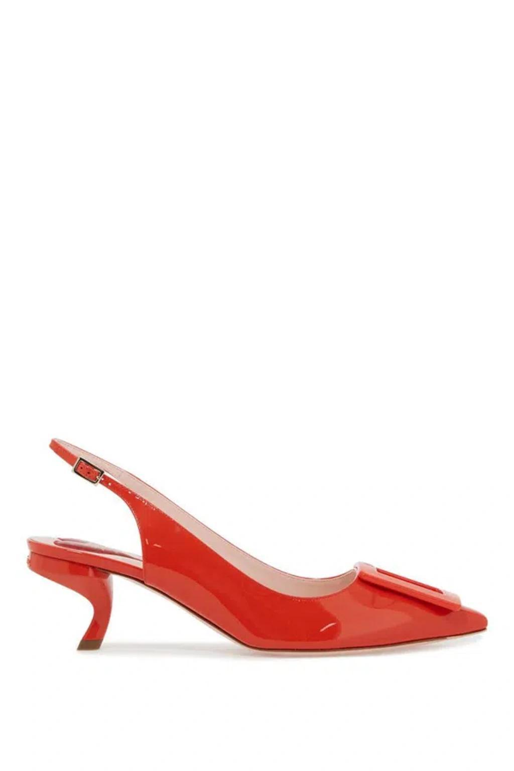 ROGER VIVIER Slingback Virg In Rosso Product Image