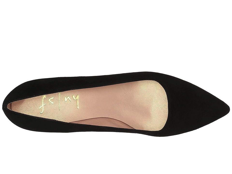 French Sole Clap (Black Suede) Women's Shoes Product Image