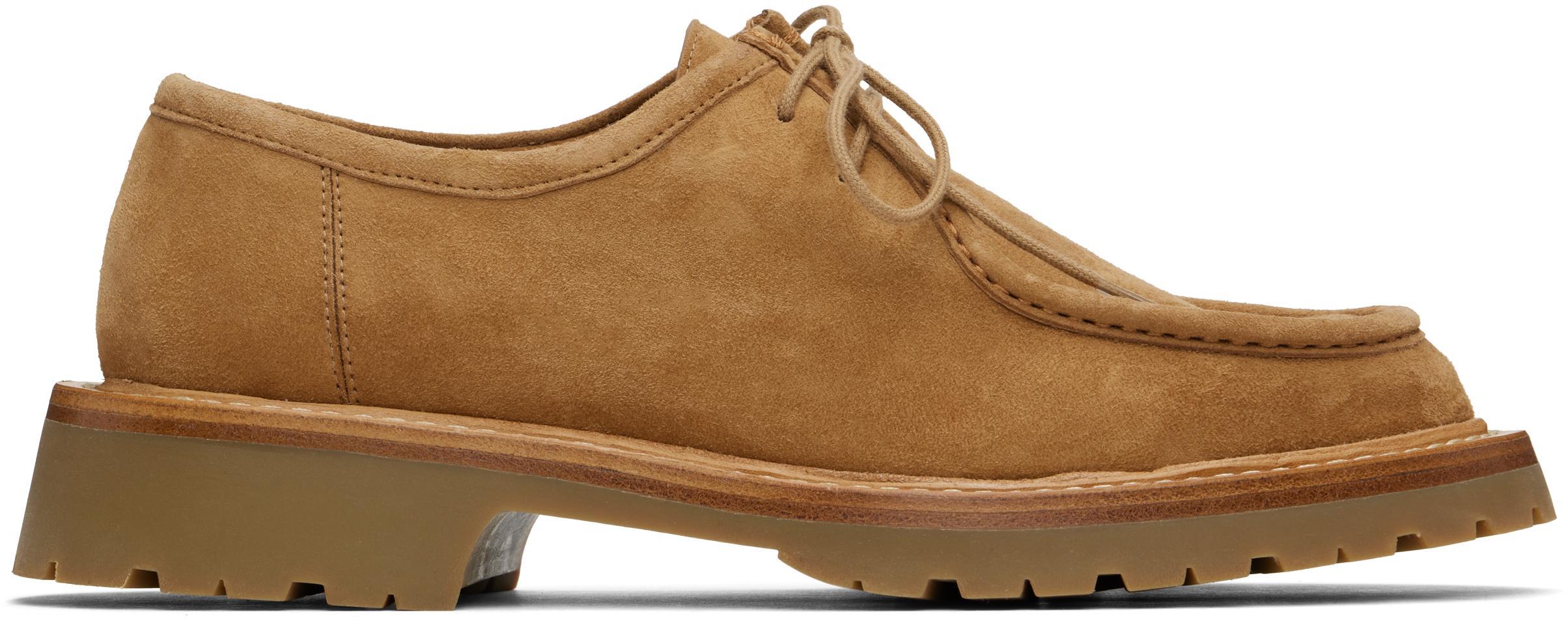 Tan New Lace-Up Derbys product image