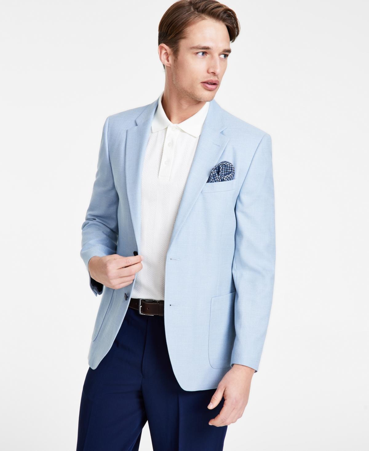 Nautica Men Modern-Fit Active Stretch Structure Weave Sport Coat Product Image