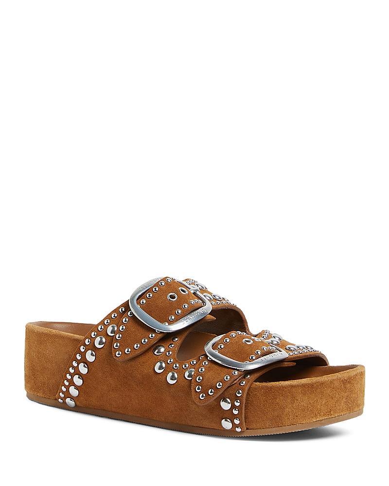 Loeffler Randall Womens Jack Studded Flat Sandals Product Image