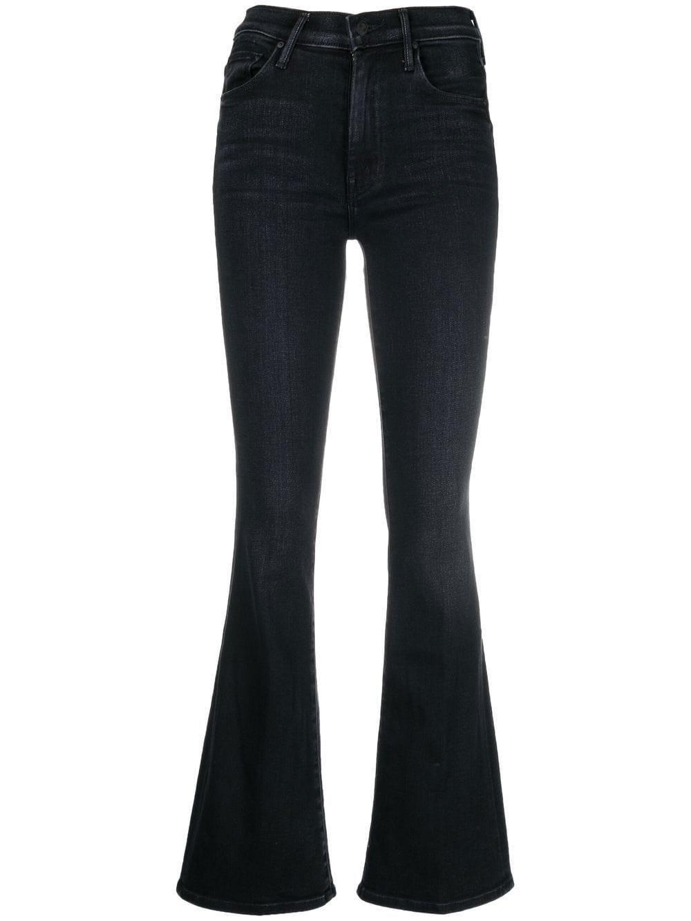 MOTHER Slim-fit Flared Jeans In Black product image