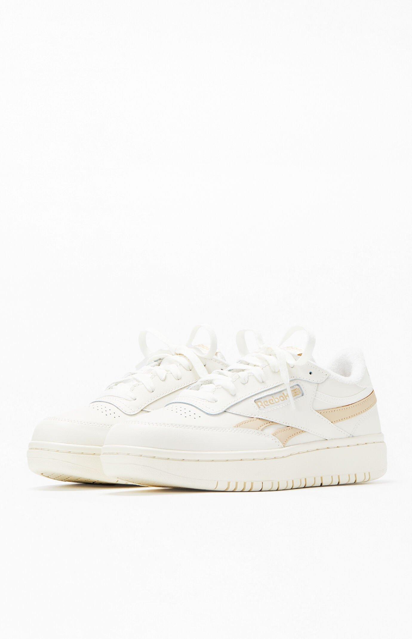 Womens Reebok Club C Double Revenge Athletic Shoe - Chalk / Oat Product Image