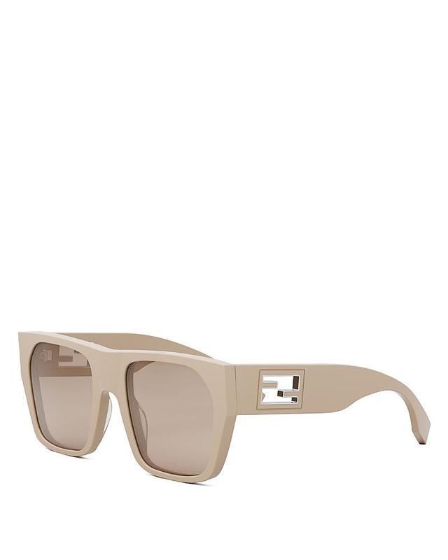 Baguette Acetate Round Sunglasses Product Image