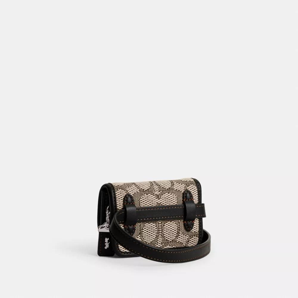 Bandit Card Case Belt Bag In Signature Jacquard Product Image