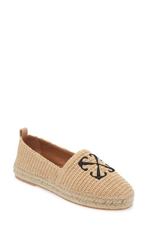 Off-White Arrow Raffia Espadrille Product Image