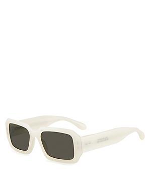 Womens 53MM Rectangle Sunglasses Product Image