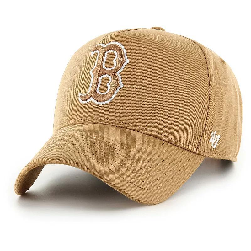 Mens 47 Khaki Boston Red Sox Ballpark MVP A-Frame Adjustable Hat product image