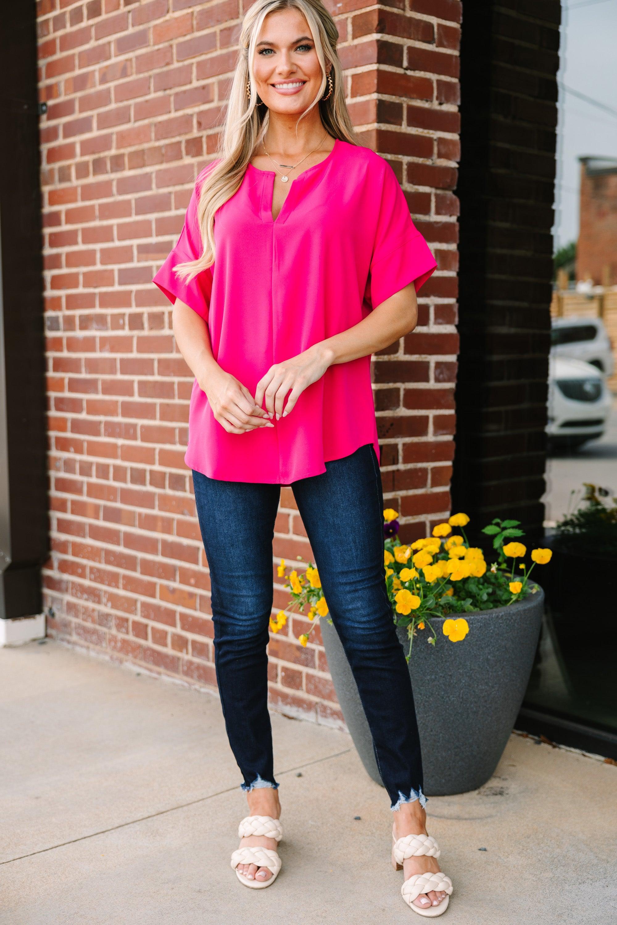 This Is Why Hot Pink Top Female Product Image