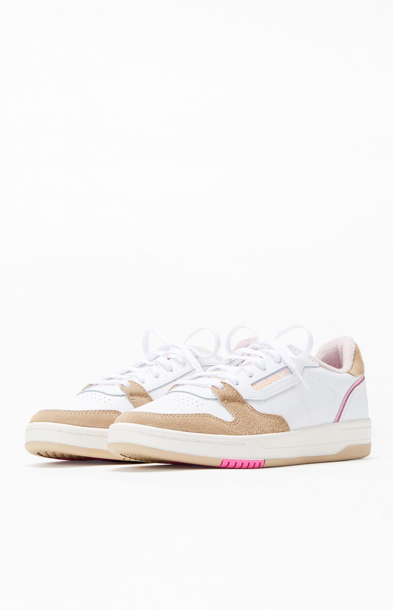 Womens Reebok Phase Court Athletic Shoe - White / Oat / Chalk Product Image