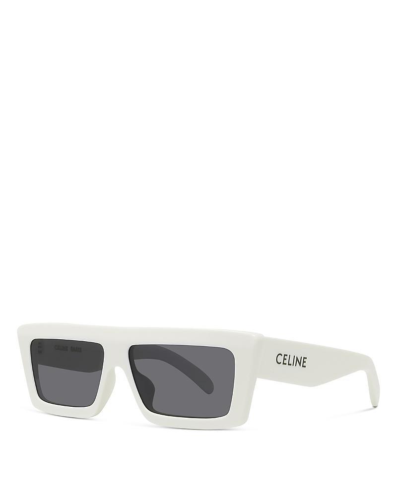 Logo Rectangle Acetate Sunglasses Product Image