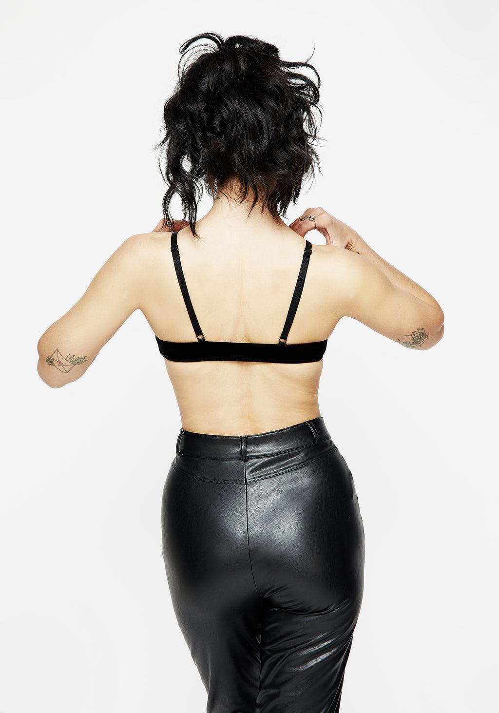 Blaze Velour Bralet Product Image