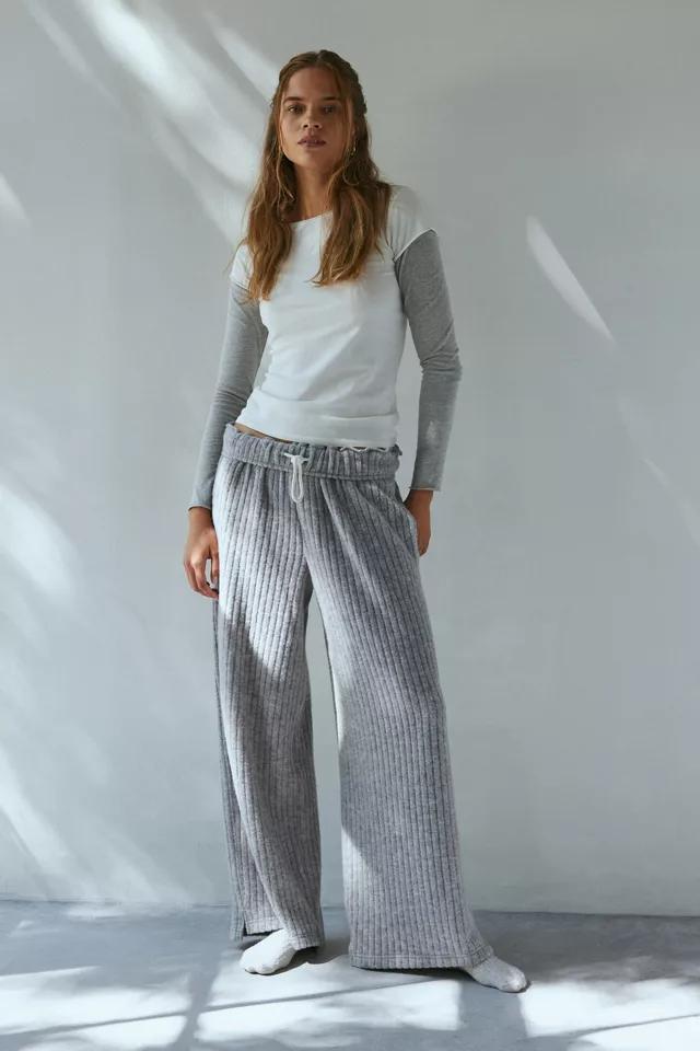 Out From Under Hoxton Poppy Brushed Ribbed Knit Sweatpant Product Image