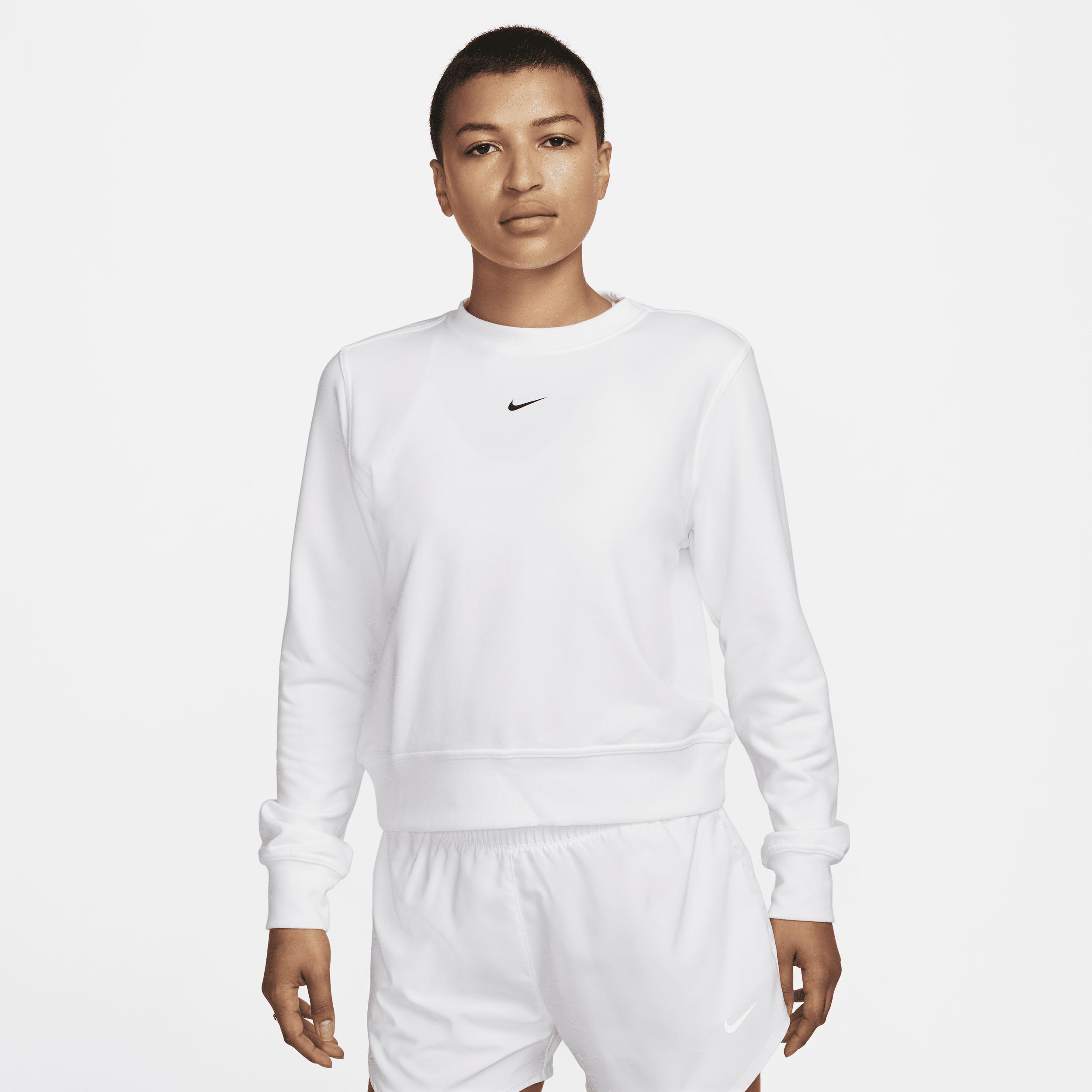 Womens Nike One Dri-FIT Crewneck Sweatshirt Product Image