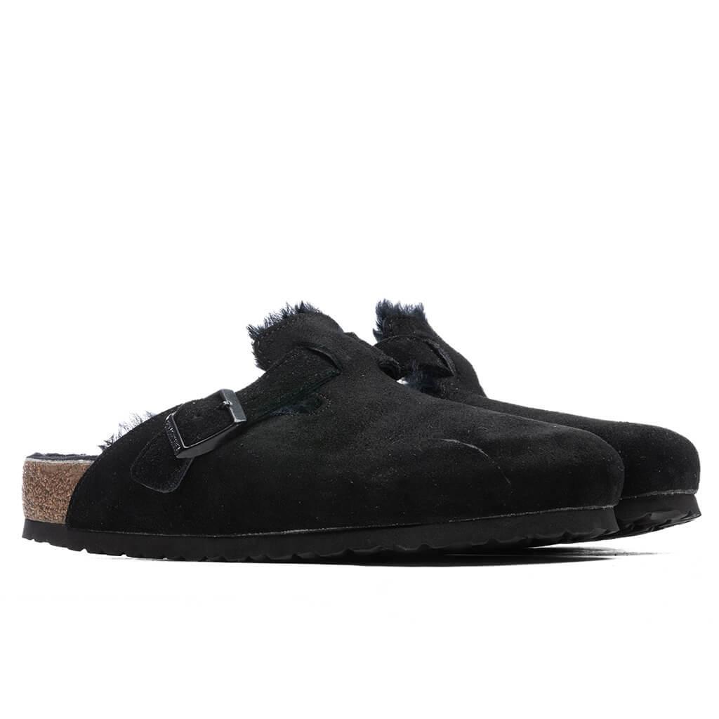 Wide Boston Shearling - Black Male Product Image