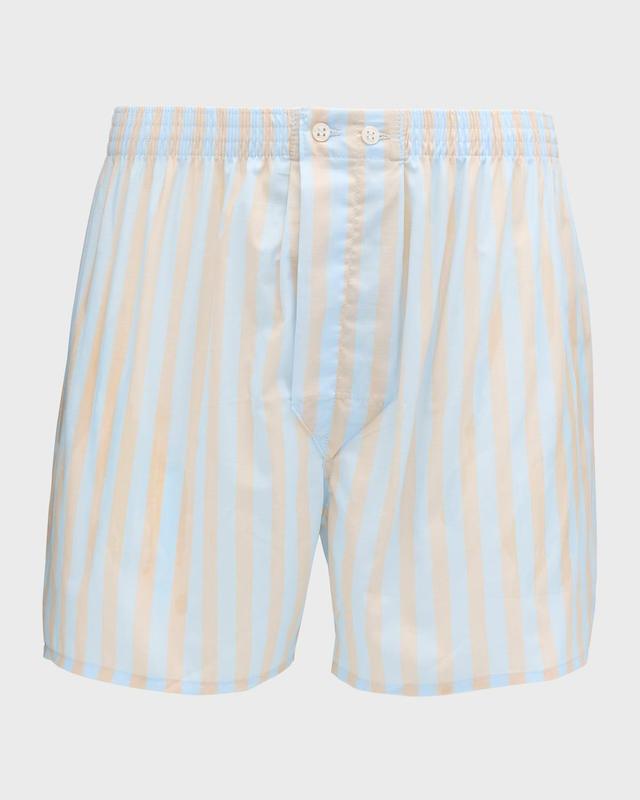 Mens Amalfi Stripe Boxer Shorts Product Image