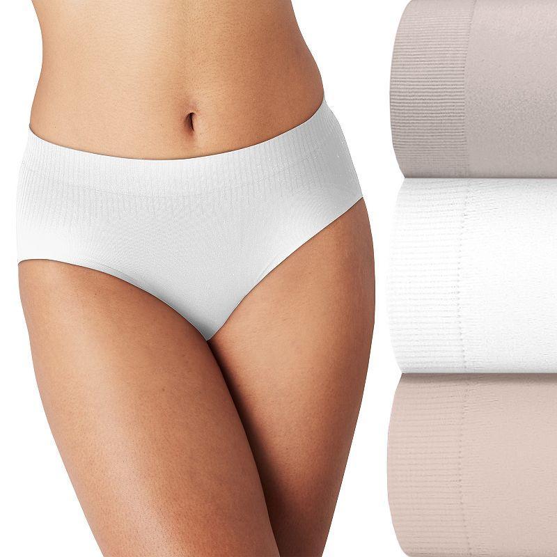 Womens Bali Comfort Revolution 3-Pack Modern Seamless Brief Panties DFMSB3 Product Image