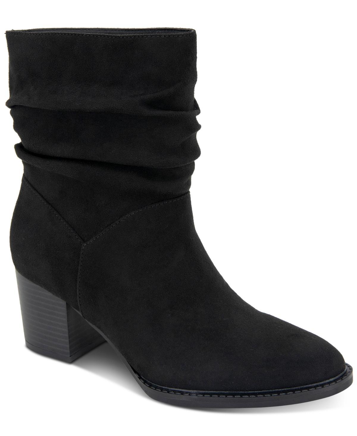 Style & Co Womens Genoviaa Scrunch Booties, Created for Macys Product Image