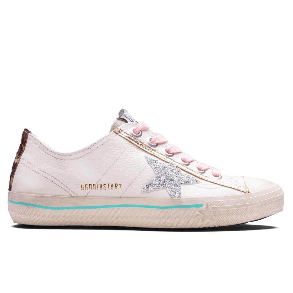 Women's V-Star - White/Silver/Beige Brown Leo Female Product Image