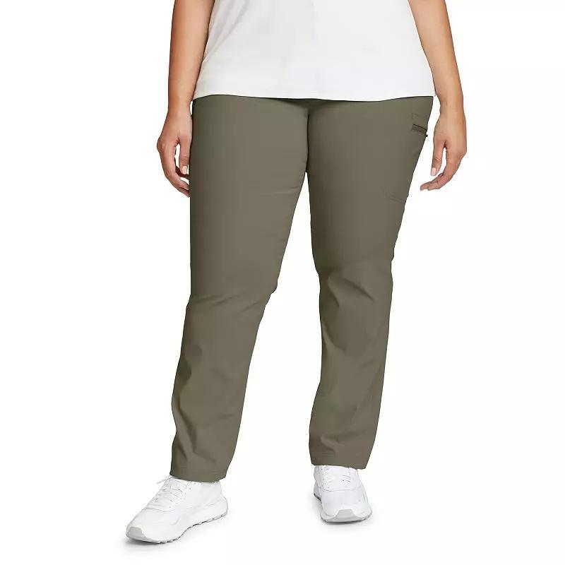 Plus Size Eddie Bauer Plus Rainier Pant, Womens Grey Product Image